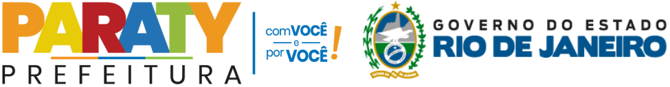 imagem logo prefeitura de paraty e estado do rio de janeiro